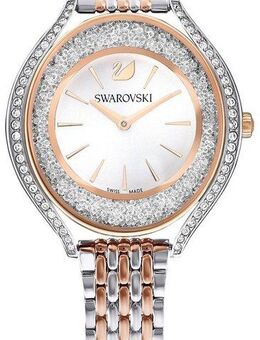 Swarovski Quarzuhr CRYSTALLINE AURA 5644075, Armbanduhr, Damenuhr, Swarovski-Kristalle, Swiss Made