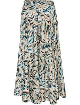 LASCANA Hosenrock mit Alloverdruck, Culotte, extraweites Bein