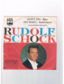 Rudolf Schock-Agnus Dei-Bizet-Ave Maria-Bach-Gounod-Vinyl-SL,50/60er Jahre - Linnich