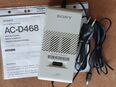 Sony AC-D468 AC Power Adaptor Netzadapter 6V 9V 12V 220V incl. Bedienungsanleitung in 22549