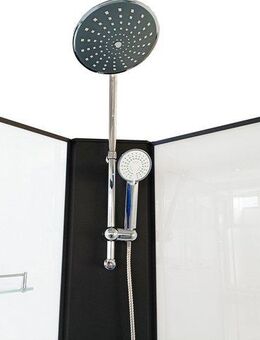 Sanotechnik Komplettdusche Komplettduschkabine STIL, BxT: 90x90 cm, Sicherheitsglas, Maße: 90x90x225cm