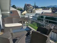 Wunderschön Dachgeschosswohnung mit riesigem Balkon und traumhaft Panoramablick auf die Alpen - Bad Aibling