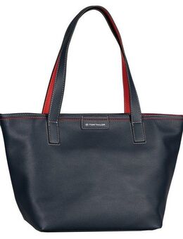 TOM TAILOR Shopper Miri Mare, maritimer Stil mit Kontrastnähten und durchdachten Farbakzenten