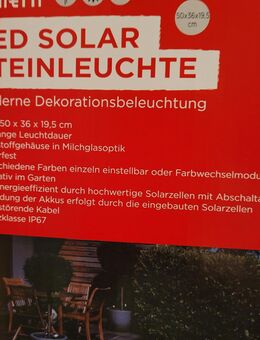 Solarleuchten - Offenburg