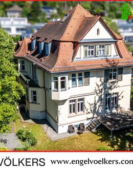 Exklusive Gründerzeitvilla in Würzburg: Wohnen oder Arbeiten? - Würzburg