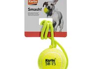 Karlie Hundespielzeug Tennisball mit Seil - ca. Ø 8 x L 18 cm