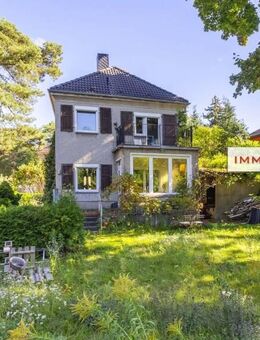 IMMOBERLIN.DE - Charmantes freistehendes Haus mit Südwestgarten in Spreenähe - Berlin