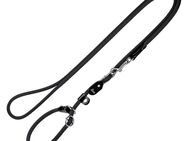 HUNTER Retriever-Führleine Freestyle, schwarz - 260 cm lang, Ø 10 mm