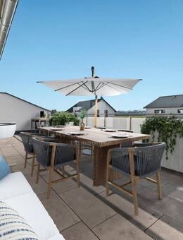 Exklusive 3-Zimmer-Neubauwohnung mit großzügiger Terrasse - Münster (Bayern)