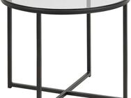 ACTONA GROUP Couchtisch Conrad, TOPSELLER! (Couchtisch, Sofatisch, OTTOs Choice), Tischplatte aus Rauchglas, Metallgestell, Breite 55 cm