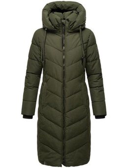 Navahoo Steppmantel Sahnekatzii XIV Schicker Wintermantel mit kuschlig warm wattiertem Kragen