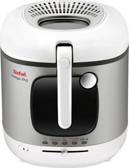 Tefal Fritteuse FR4800 Mega XXL, 2100 W, herausnehmbarer Behälter, Anti-Geruch-Filter, Sichtfenster, FR4800