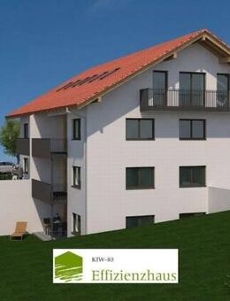 * Neubauprojekt in Drachselsried * Charmante 3-Zimmer-ETW, KfW40, DG mit Balkon und Garage - Drachselsried