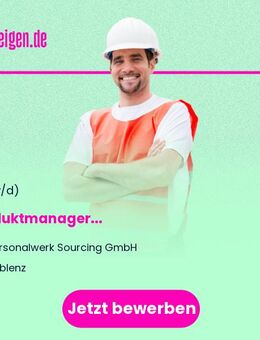 Produktmanager (m/w/d) - Koblenz