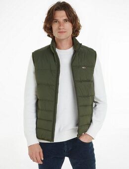 Tommy Jeans Steppweste TJM LIGHT DOWN VEST mit Logostickerei