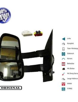 AUSSENSPIEGEL LINKS ELE LANG KON IVECO DAILY 6 AB 2014 5801681268 - Dortmund Wickede