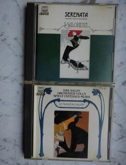 Serenata I Salonisti spielen Salonmusik des 20. Jahrhunderts 5099919999524+Salonorchester Cölln spielt Caféhaus-Musik 5099919994727 Zwei CD zus. 6,- - Flensburg