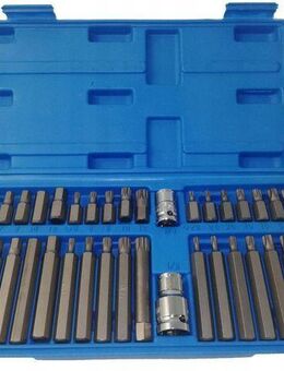 BIT SATZ MIT IMBUS TORX-SCHLÜSSELN 40 Teilig mit Adapter für Ratsche Steckschlüssel Set 2 - Wuppertal
