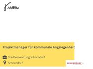 Projektmanager für kommunale Angelegenheiten - Schorndorf (Baden-Württemberg)