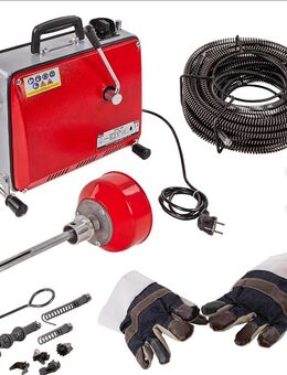 VERMIETE Rohrreinigungsmaschine Vevor - Großschirma