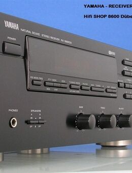 YAMAHA-RX-395 RDS Receiver black RDS Radioteil sowie 4 Audioeingänge inkl. Phono - Dübendorf