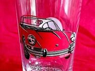 Seltenes Vintage Glas “ Porsche 911 Coupe“ und „Zoll/Douane“ - Niederfischbach