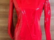 🌸 Wetlook Stretchkleid Rot 🌸 - Hamm