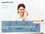 Administrative Assistenz / Verwaltungskraft (w/m/d) - Frankfurt (Main)