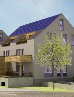 zentral und modern - Neubau Maisonette-Wohnung mit Galerie und Dach-Loggia in sehr zentraler Lage - Kreuztal