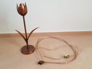 Tulpe Designer Tischlampe Kupfer Hammerschlagtechnik Handarbeit Höhe 40 cm Fassung E27 - Hamburg Wandsbek