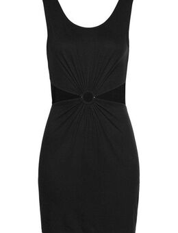 LASCANA Minikleid mit Cut-outs in der Taille, elastisches Sommerkleid, Strandkleid