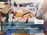 Vertriebsmitarbeiter (m/w/d) für den Immobilienmarkt in Baden-Württemberg und Bayern - Tübingen