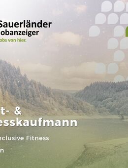 Ausbildung Sport- und Fitnesskaufmann/frau (m/w/d) - Brilon