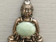 Außergewöhnlicher Buddha Anhänger 925 Silber Rubine u.a. Steine - Oberursel (Taunus)