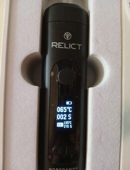 Norddampf Relict Vaporizer -Wie neu-kompletter Lieferumfang - Erlenbach (Dahn)