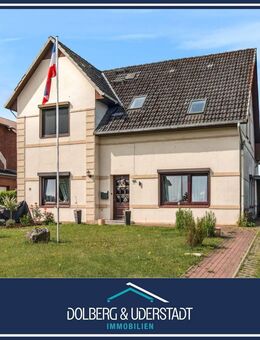 Gepflegtes Zweifamilienhaus mit Garten, Dachterrasse und zwei separaten Eingängen - Lüchow