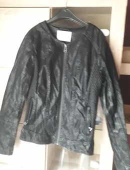Damen Jacke Lederoptik Street One schwarz Gr. 40 - Euskirchen