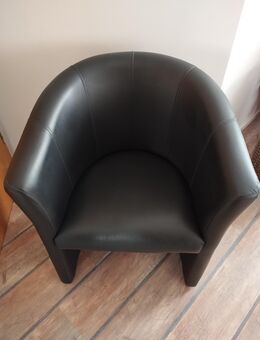 Cocktail Sessel schwarz Top Zustand - Weißenborn (Erzgebirge)