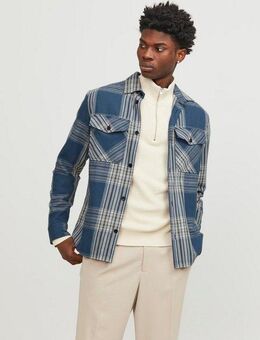 Jack & Jones Langarmhemd JPRCCROY SPRING CHECK OVERSHIRT L/S SN