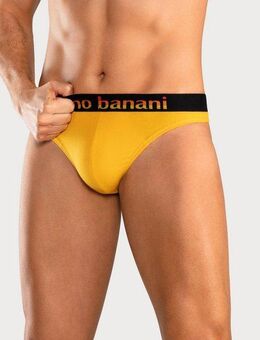 Bruno Banani String (Packung, 5-St) mit Streifen Logo Webbund