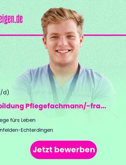Ausbildung Pflegefachmann/-frau (m/w/d) - Leinfelden-Echterdingen