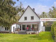 IMMOBERLIN.DE - Klassiker in Toplage! Feines Einfamilienhaus mit traumhafter Gartenidylle - Kleinmachnow