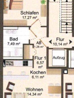 moderne 70m² Wohnung mit Balkon in ruhiger Lage von Mönchengladbach-Lürrip - Mönchengladbach