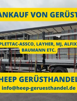 Ankauf von Gerüst - Wir kaufen Ihr gebrauchtes Gerüst! - Naunhof Zentrum