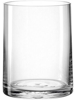 LEONARDO Tischvase Dekovase Novara, handgefertigt (1 St), aus Glas, Höhe ca. 19 cm