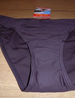 Neu: Damen Badehose - Badeslips braun Gr. 42/44 v. Octopus - Plattling