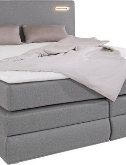 COLLECTION AB Boxspringbett Ninoni, inkl. Bettkasten, Topper und wahlweise mit LED-Beleuchtung