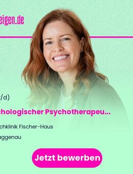 Psychologischer Psychotherapeut (m/w/d) - Gaggenau