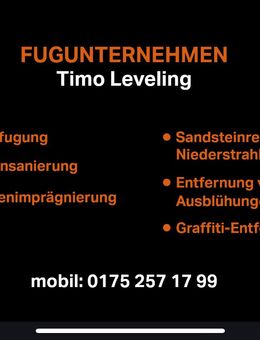 Neuverfugung,AltfugensanierungFassadenreinigung - Ahaus