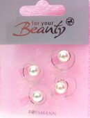 4 Stück - Penelope Perlen weiß - für Steckfrisuren - Haarschmuck Hochzeit - neu in 64584